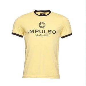 NWT Men's Impulso Yachting Club Yellow T-shirt Shirt Size 58/3XL